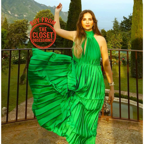 RARE!!! MANGO BLOGGER FAVE!!! Halter Midi Dress NWT - Picture 8 of 16